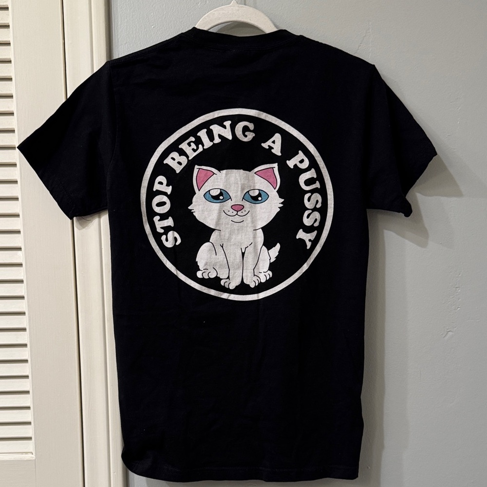 Ripndip Lord Nermal Black Graphic T-Shirt, Men’s Size Small